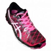 TÊNIS FEMININO ASICS GEL KINSEI 5 - Preto e Rosa
