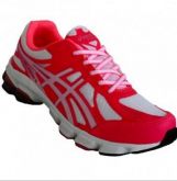 TÊNIS FEMININO ASICS GEL NIMBUS 15 - Rosa e Branco