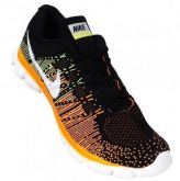 TÊNIS NIKE FLYKNIT MAX 2015 - Preto e Laranja