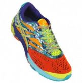 TÊNIS FEMININO ASICS GEL NOOSA TRI 10 - Laranja e Roxo