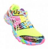 TÊNIS FEMININO ASICS GEL NOOSA TRI 8 - Verde e Rosa