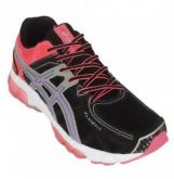 TÊNIS FEMININO ASICS GEL KAYANO 21 - Preto e Rosa